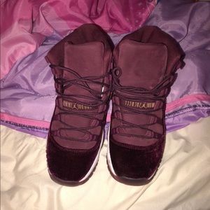Air Jordan 11s red velvet
